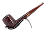 Savinelli Alligator Brown 6mm Briar Smoking Pipe - Shape 128