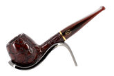 Savinelli Alligator Brown 6mm Briar Smoking Pipe - Shape 207