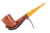 Savinelli Arancia Smooth Brown 409 - 6mm Briar Pipe