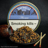 Savinelli Aroma Pipe Tobacco (Almond, Bourbon & Vanilla) - 50g Tin