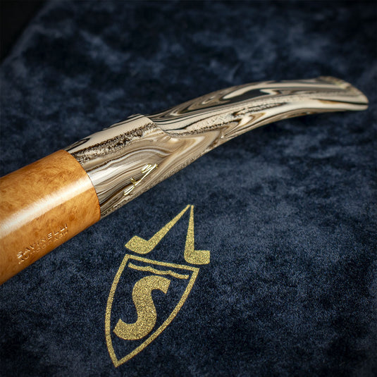 Savinelli Autograph (Limited Edition) 0 Smooth 6mm Briar Pipe - 01