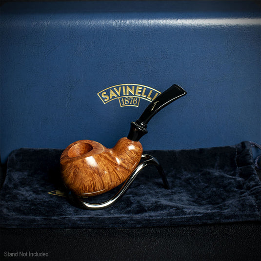 Savinelli Autograph (Limited Edition) 0 Smooth Briar Pipe - 02 No Filter