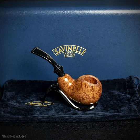 Savinelli Autograph (Limited Edition) 0 Smooth Briar Pipe - 02 No Filter
