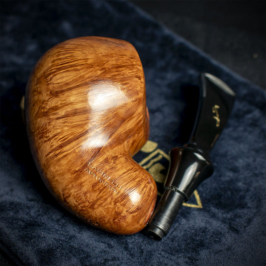 Savinelli Autograph (Limited Edition) 0 Smooth Briar Pipe - 02 No Filter