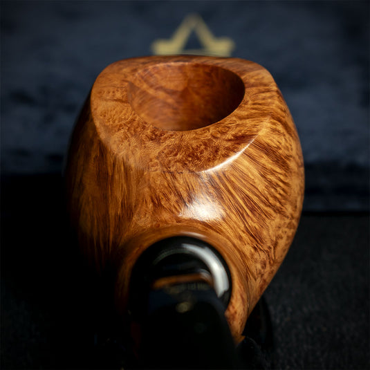 Savinelli Autograph (Limited Edition) 0 Smooth Briar Pipe - 02 No Filter