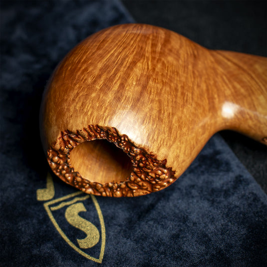 Savinelli Autograph (Limited Edition) 000 Smooth Natural Briar Pipe - 01