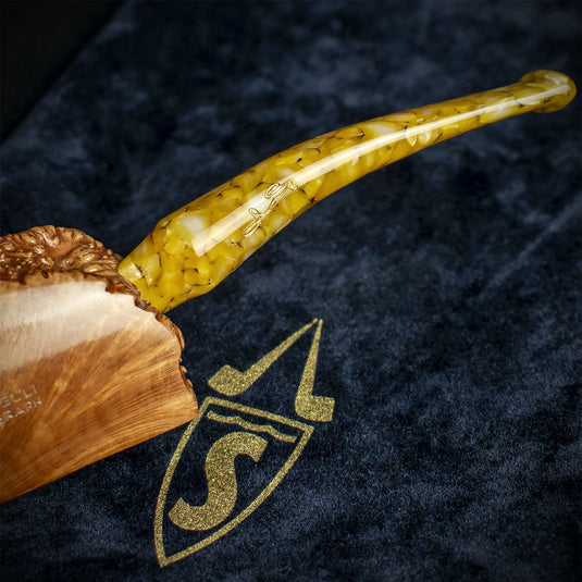 Savinelli Autograph (Limited Edition) 000 Smooth Natural Briar Pipe - 01