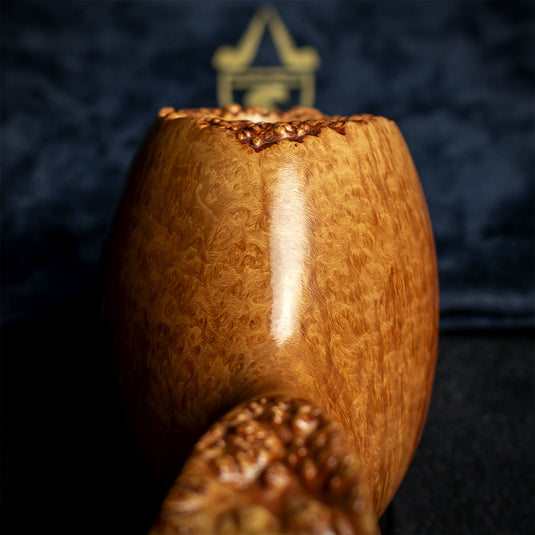 Savinelli Autograph (Limited Edition) 000 Smooth Natural Briar Pipe - 01