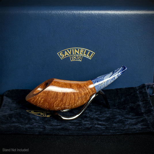 Savinelli Autograph (Limited Edition) 000 Smooth Natural Briar Pipe - 02
