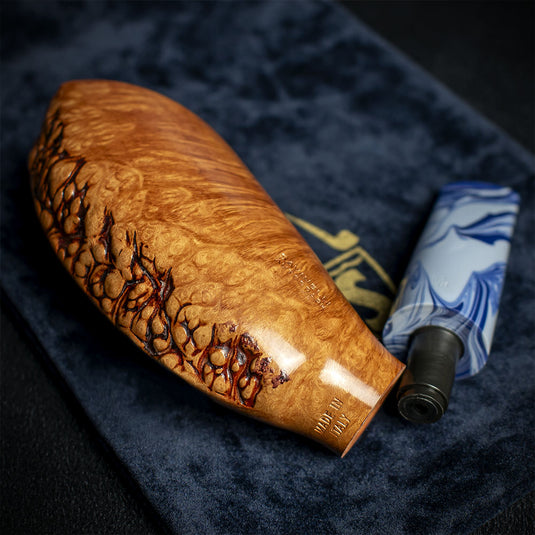 Savinelli Autograph (Limited Edition) 000 Smooth Natural Briar Pipe - 02