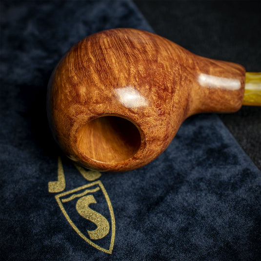 Savinelli Autograph (Limited Edition) 6 Smooth Natural Briar Pipe - 02