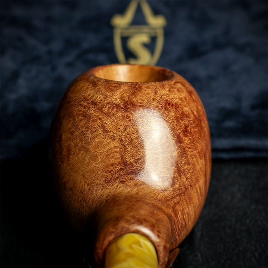 Savinelli Autograph (Limited Edition) 6 Smooth Natural Briar Pipe - 02
