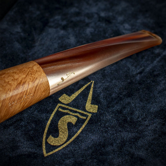 Savinelli Autograph (Limited Edition) 6 Smooth Natural Briar Pipe - 04