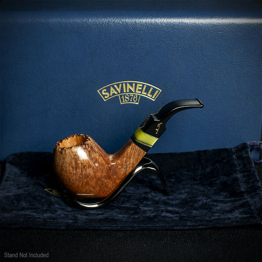 Savinelli Autograph (Limited Edition) 8 Smooth Natural Briar Pipe - 01