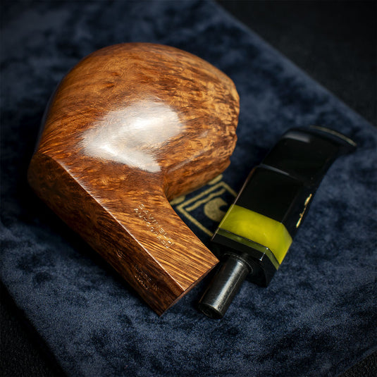 Savinelli Autograph (Limited Edition) 8 Smooth Natural Briar Pipe - 01