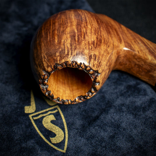 Savinelli Autograph (Limited Edition) 8 Smooth Natural Briar Pipe - 01