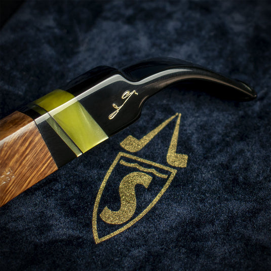 Savinelli Autograph (Limited Edition) 8 Smooth Natural Briar Pipe - 01