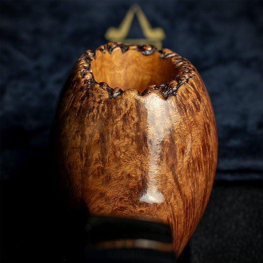 Savinelli Autograph (Limited Edition) 8 Smooth Natural Briar Pipe - 01