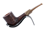 Savinelli Autograph (Limited Edition) Sandblasted Black Briar Pipe - 01