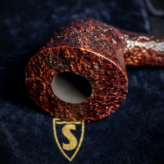 Savinelli Autograph (Limited Edition) Sandblasted Black Briar Pipe - 02
