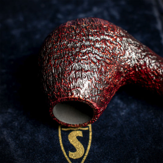Savinelli Autograph (Limited Edition) Sandblasted Black Briar Pipe - 03