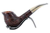 Savinelli Autograph (Limited Edition) Sandblasted Black Briar Pipe - 05