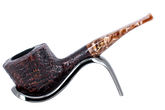 Savinelli Autograph (Limited Edition) Sandblasted Black Briar Pipe - 09