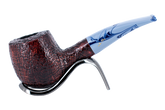 Savinelli Autograph (Limited Edition) Sandblasted Black Briar Pipe - 10