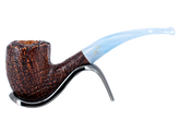 Savinelli Autograph (Limited Edition) Sandblast Brown Briar Pipe - 09
