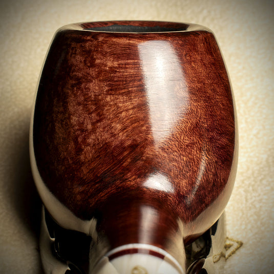 Savinelli Avorio Smooth Burgundy 207 - 6mm Briar Pipe