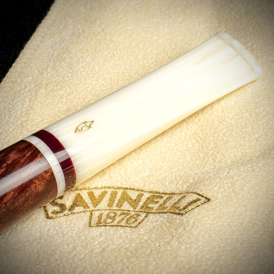 Savinelli Avorio Smooth Burgundy 409 - 6mm Briar Pipe