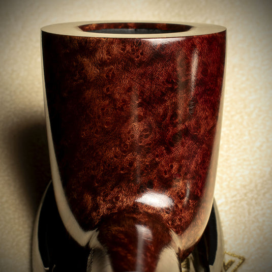 Savinelli Avorio Smooth Burgundy 409 - 6mm Briar Pipe