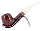 Savinelli Avorio Smooth Burgundy 626 - 6mm Briar Pipe