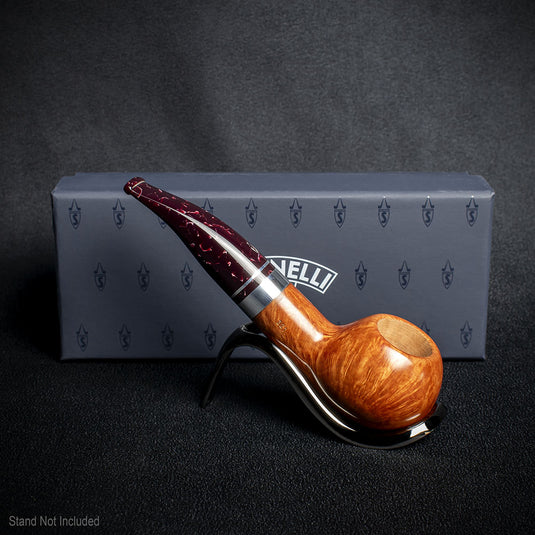 Savinelli Bacco Smooth Natural 321 - 6mm Briar Pipe