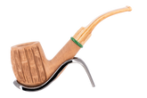 Savinelli Bamboo Rusticated Natural 607 - 6mm Briar Pipe