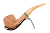 Savinelli Bamboo Rusticated Natural 626 - 6mm Briar Pipe