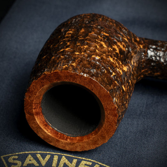 Savinelli Bings Favourite 6mm Briar Pipe - Brownblast