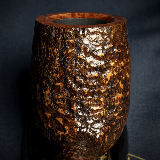 Savinelli Bings Favourite 6mm Briar Pipe - Brownblast