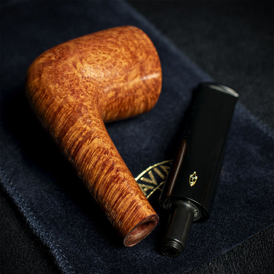 Savinelli Birdseye Briar Pipe - 404