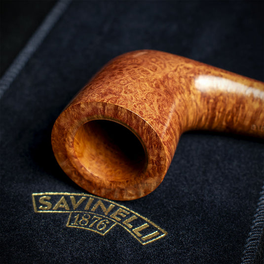 Savinelli Birdseye Briar Pipe - 404