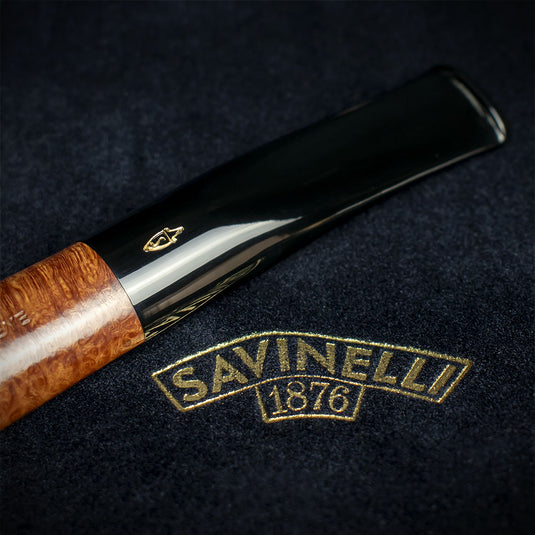 Savinelli Birdseye Briar Pipe - 404