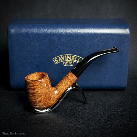 Savinelli Birdseye Briar Pipe - 606