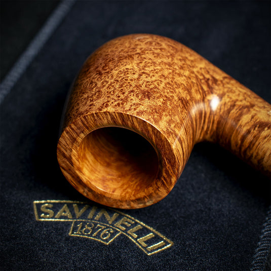 Savinelli Birdseye Briar Pipe - 606