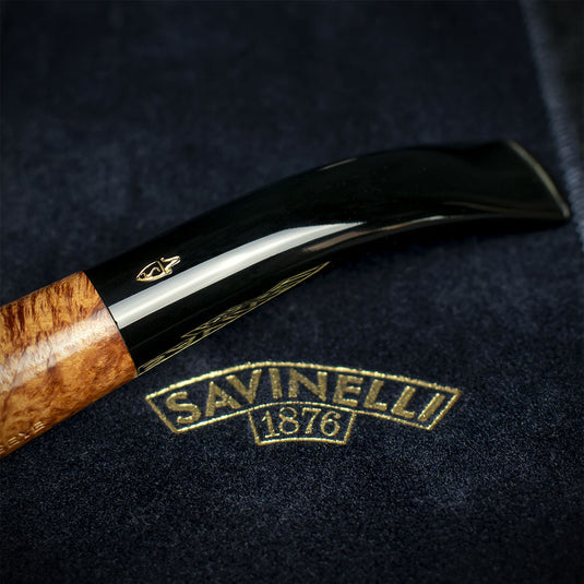 Savinelli Birdseye Briar Pipe - 606