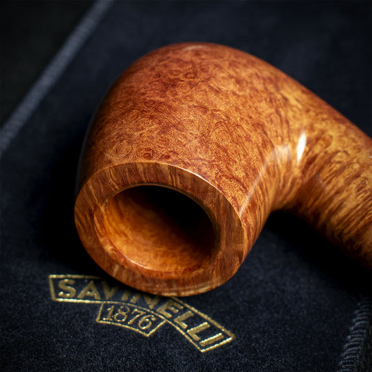Savinelli Birdseye Briar Pipe - 616-01