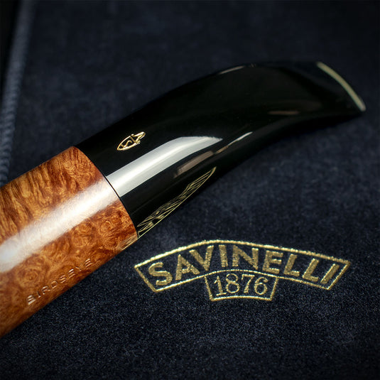 Savinelli Birdseye Briar Pipe - 616-01