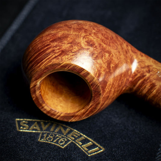 Savinelli Birdseye Briar Pipe - 673