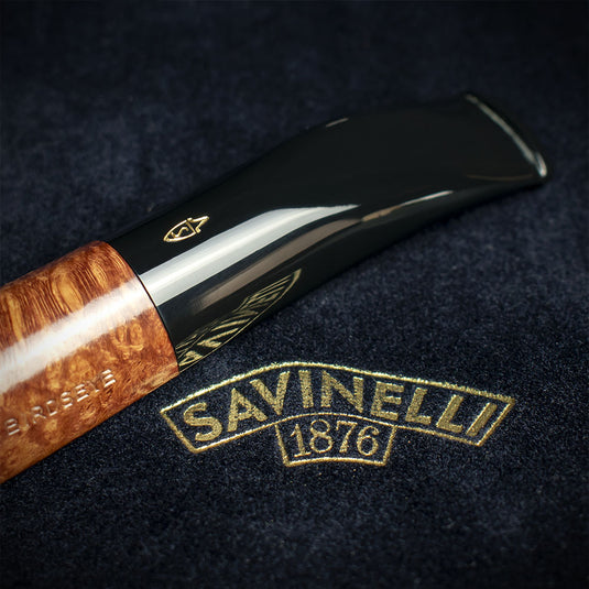 Savinelli Birdseye Briar Pipe - 673
