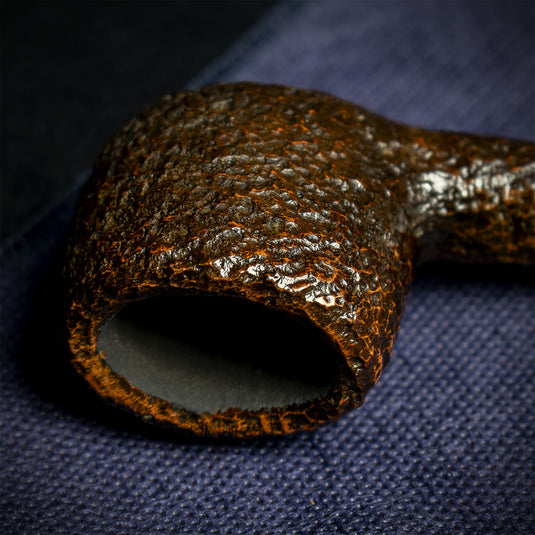 Savinelli Brownblast Churchwarden Briar Pipe - 901 6mm