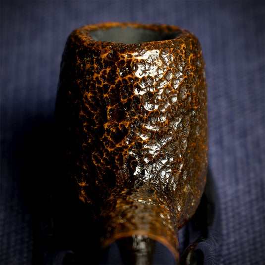 Savinelli Brownblast Churchwarden Briar Pipe - 901 6mm